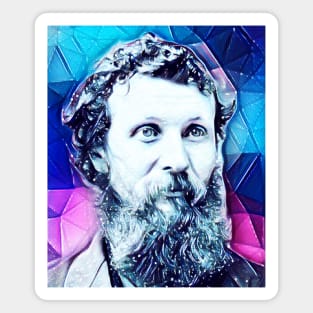 John Muir Snowy Portrait | John Muir Artwork 5 Magnet